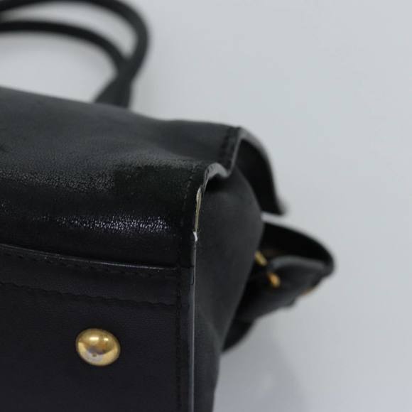 SAINT LAURENT Chic Mini Hand Bag Leather Black 297957 Auth yk12668 - Picture 9 of 16